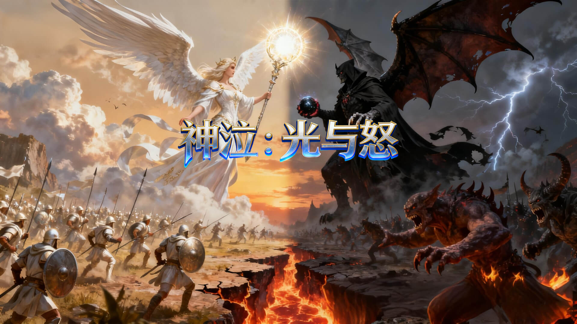 官网首页大图-《神泣光与怒》手游官网