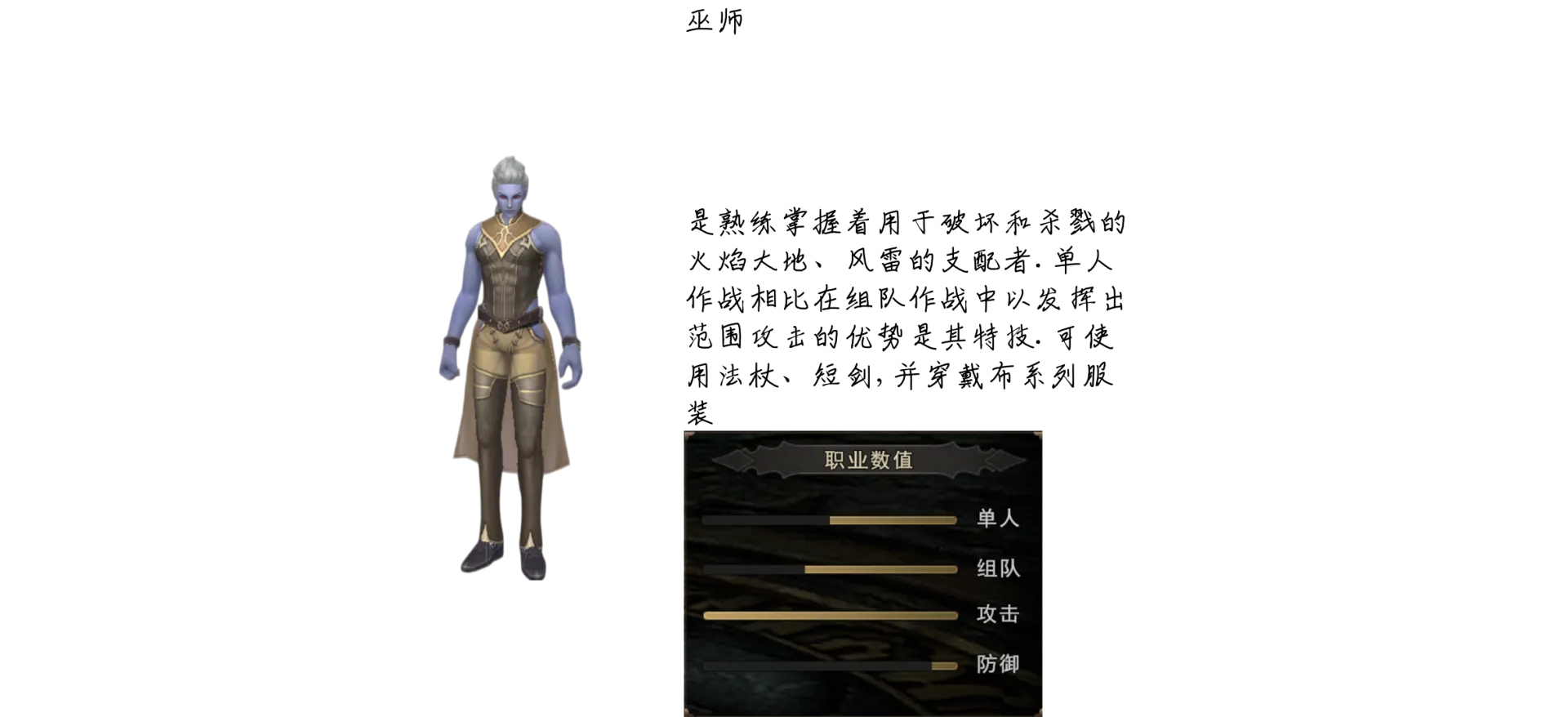 巫师介绍